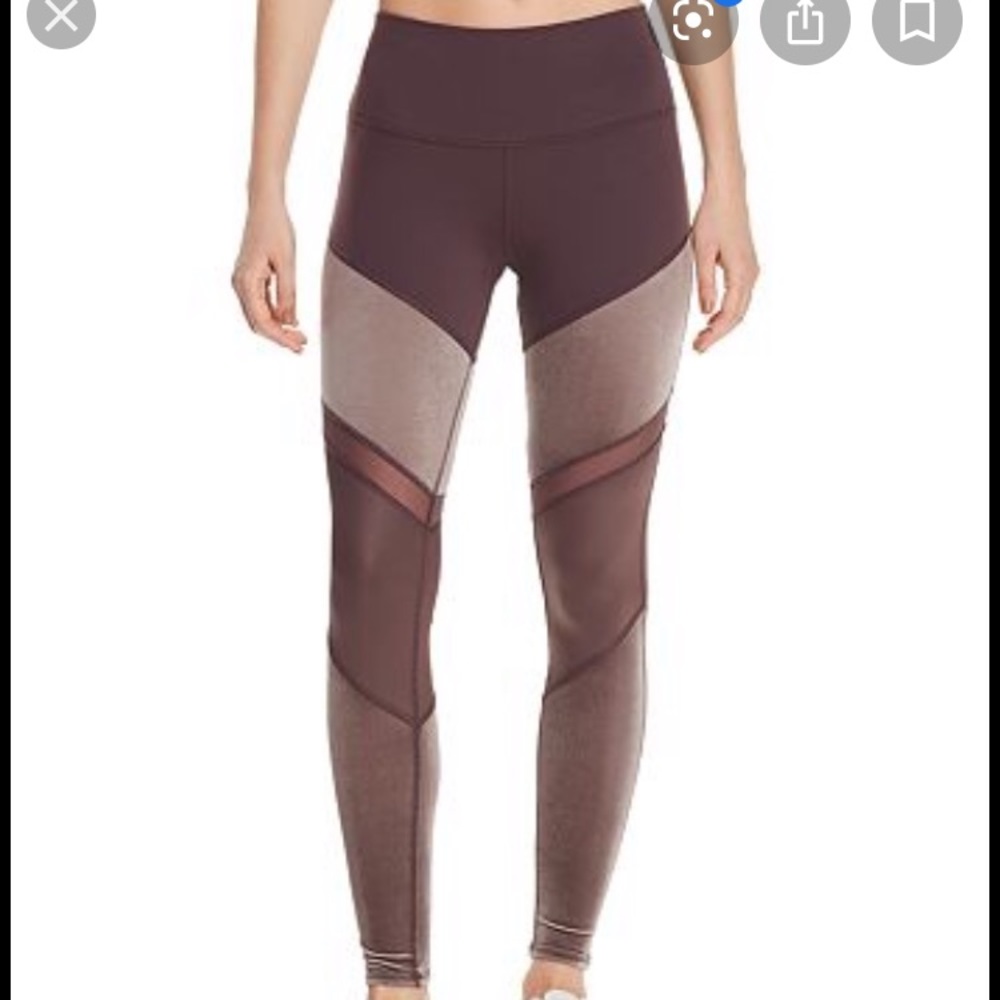 ALO Yoga Sheila velour panel Legging XS